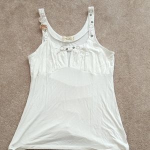 Embellished tank top